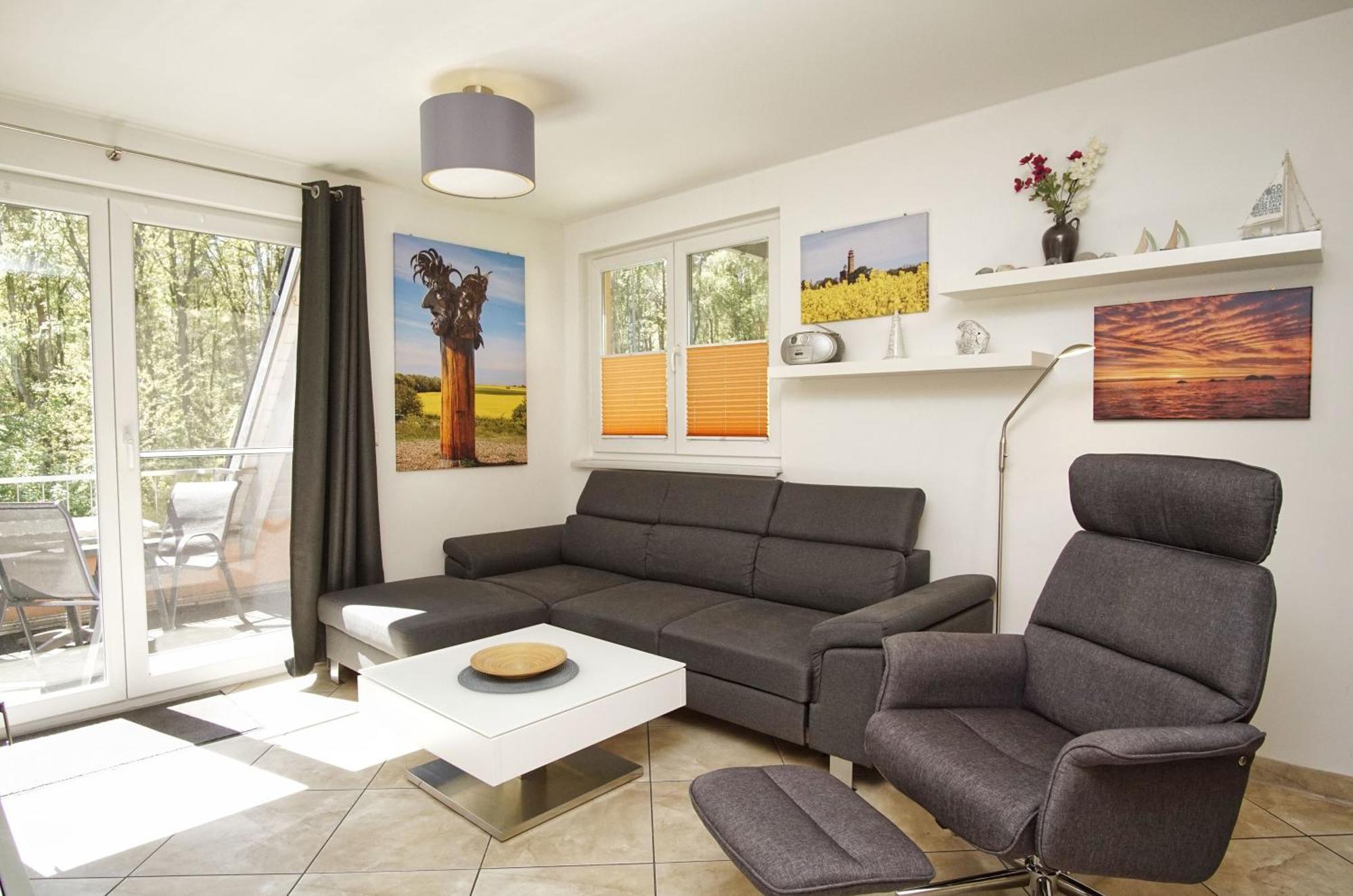 Moderne Fewo Nr 4 Mit Balkon, Sauna Im Haus, Garten - Ferienwohnungen Am Wald Klein Gelm Zewnętrze zdjęcie
