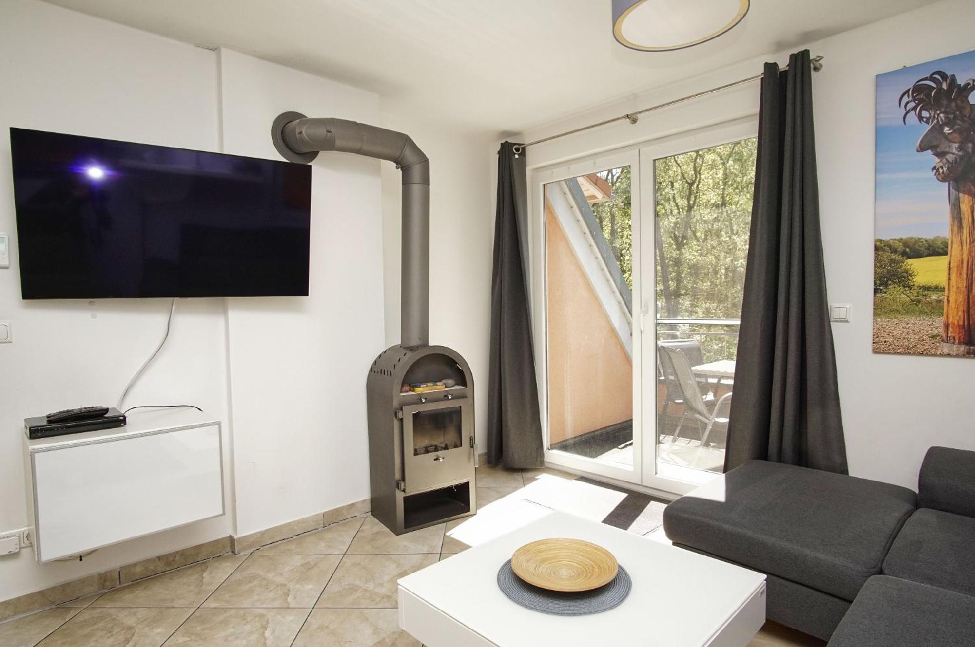 Moderne Fewo Nr 4 Mit Balkon, Sauna Im Haus, Garten - Ferienwohnungen Am Wald Klein Gelm Zewnętrze zdjęcie